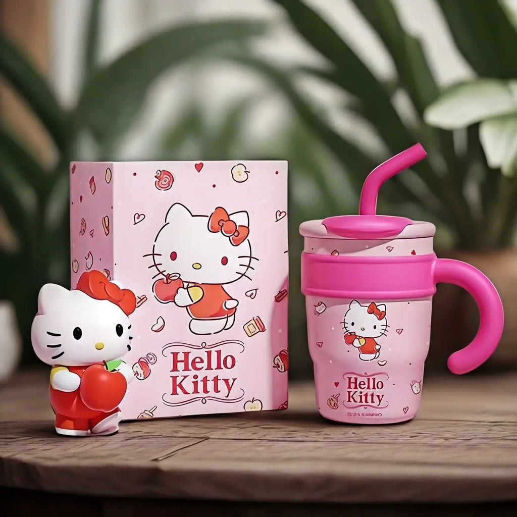 HelloKitty 62oz Stainless Steel Tumbler with Rotating Lid for Outdoor Travel Office School